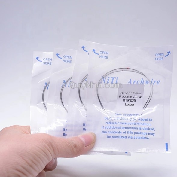 Dây cung đánh lún - Dây cung Reverse ngược sử dụng trong chỉnh nha