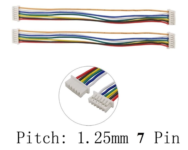 Dây bus xh1.25 cái-cái 7 tiếp điểm 1.25mm dài 20cm