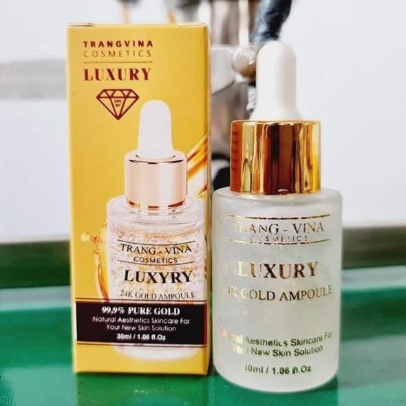 💕💕HÀNG CHÍNH HÃNG💕💕 Serum TRANG VINA Luxury 24 Gold Hàng Xịn