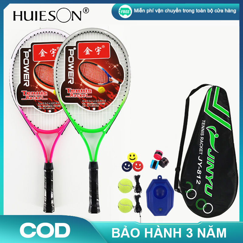 Tennis vợt tennis trẻ em vợt tennis huấn luyện viên quần vợt đơn bật lại thích hợp cho người mới bắt đầu và học sinh.