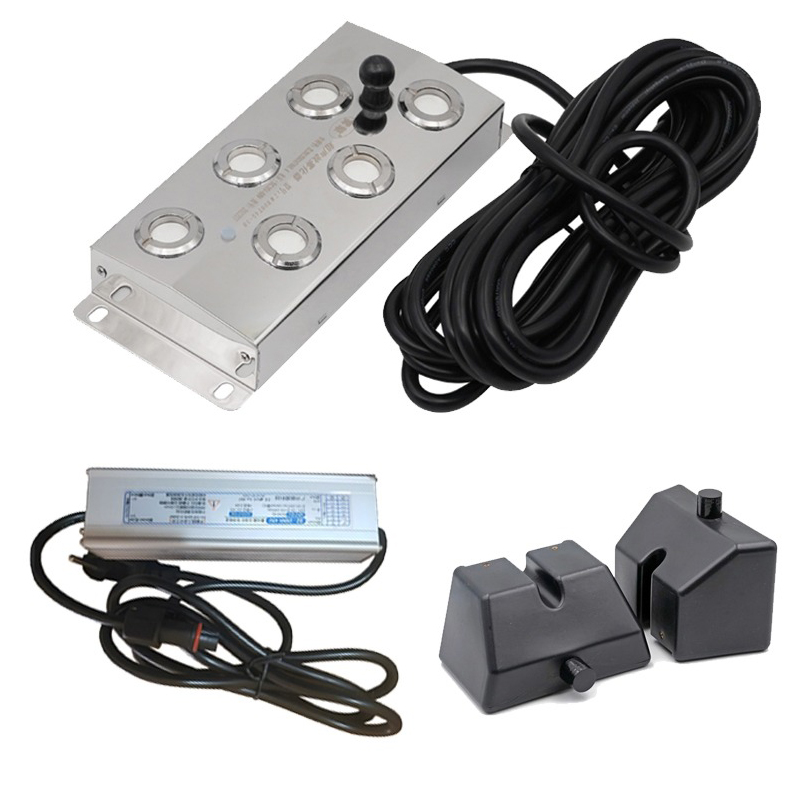 Trọn bộ thiết bị tạo sương mù siêu âm kèm nguồn chống nước và phao nổi 4,6,10,12 mắt phun sương siêu âm