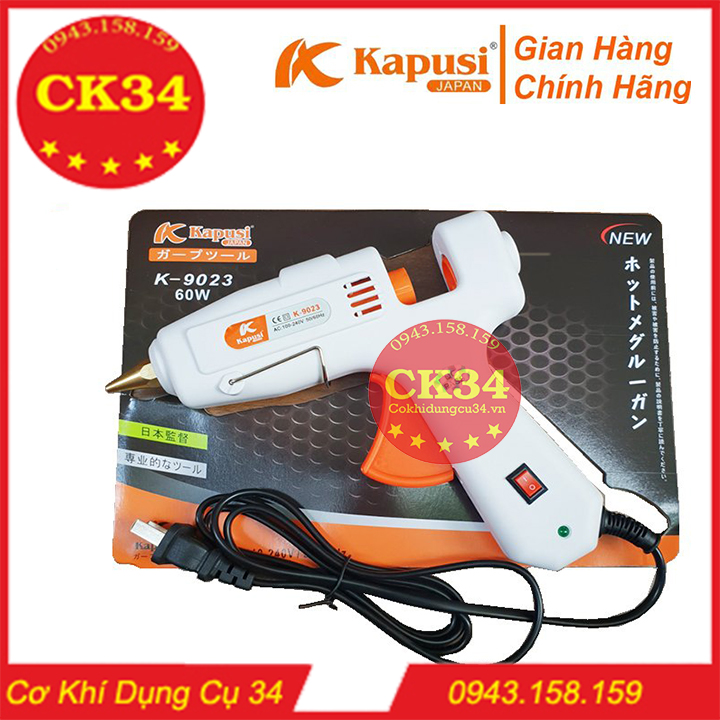 Súng bắn keo nến kapusi 60w k-9023