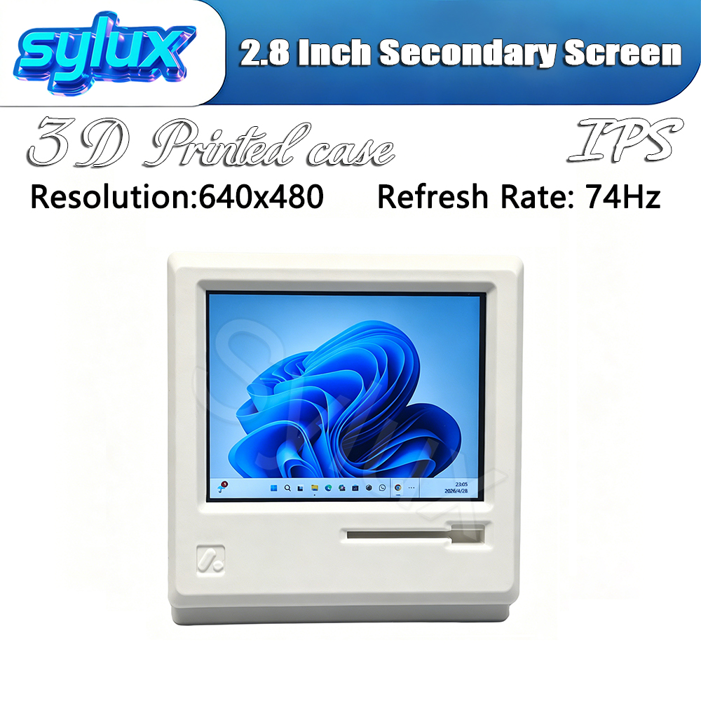 2.8 Inch Self-Designed Portable Mini TV Secondary Screen For PC Laptop Extended Monitor Giá 661,164 Đồng*Miễn phí vận chuyển