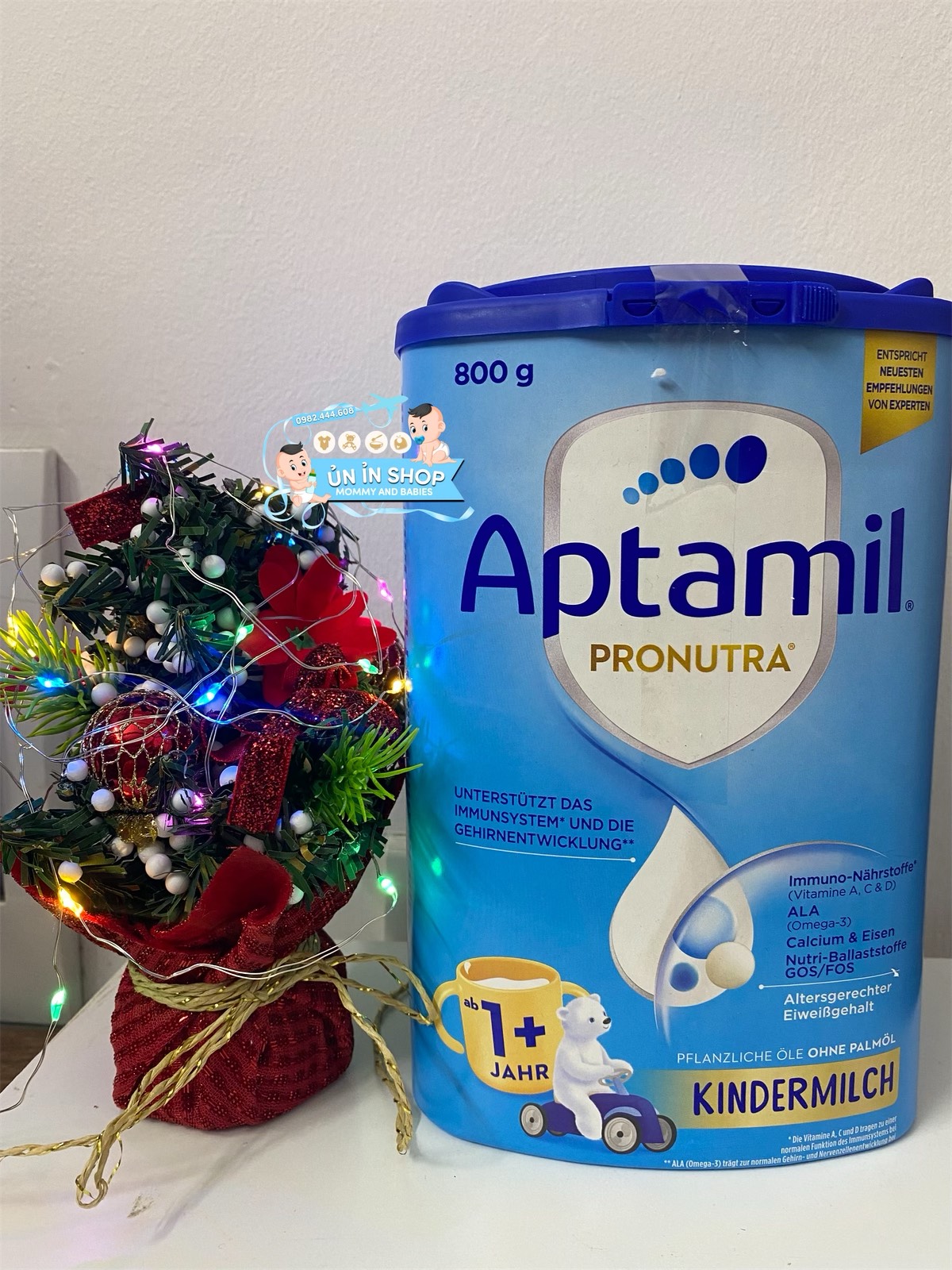 Sữa Aptamil Pronutra nội địa Đức 800g đi air, date xa - 1+ 800g (Trên 1tuổi)