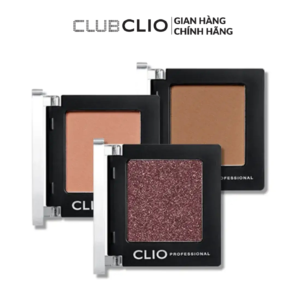 Màu mắt trang điểm clio pro single shadow 1.5g