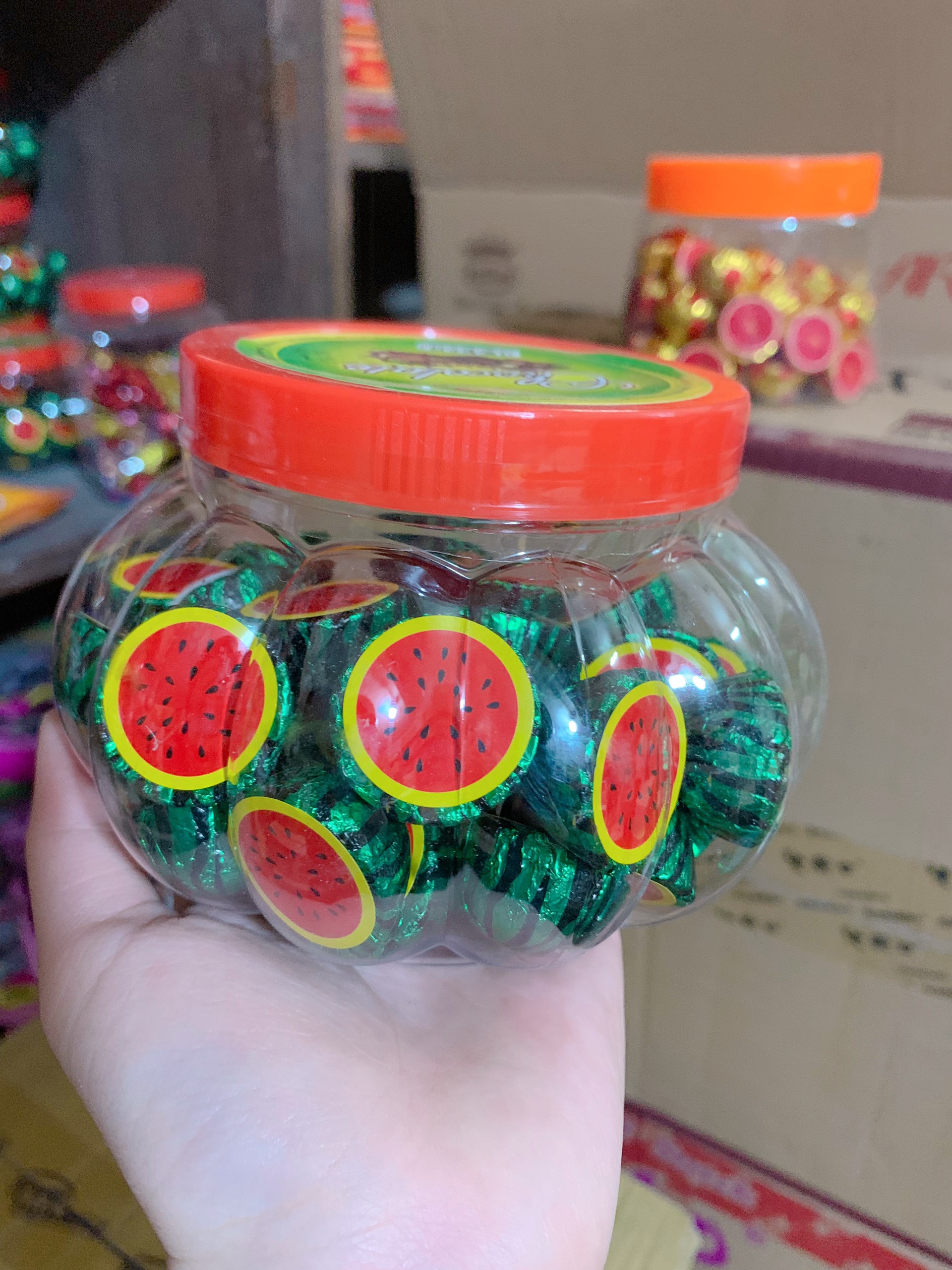Kẹo Socola dưa hấu .