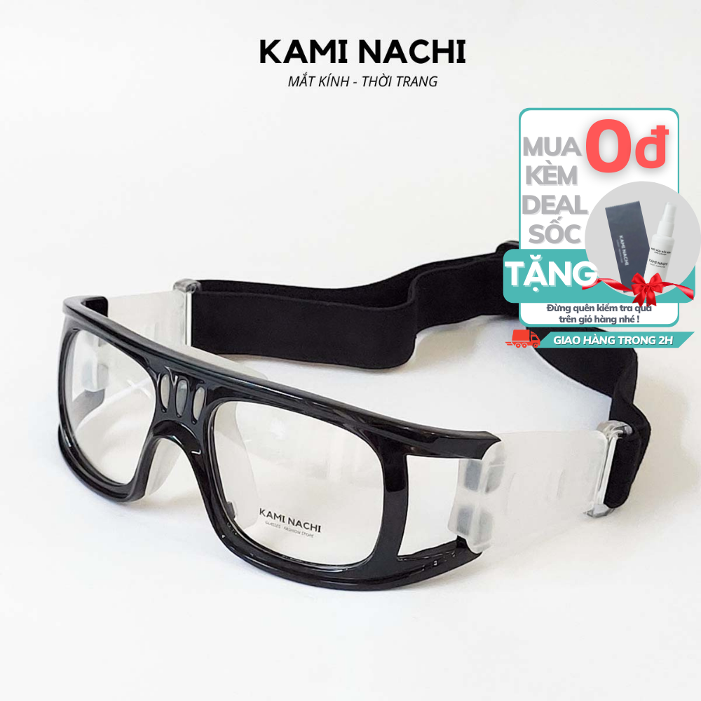 [HCM]Gọng kính thể thao KAMI NACHI dành cho dân chơi bóng rổ đá banh bóng chuyền và các môn thể thao vận động mạnh