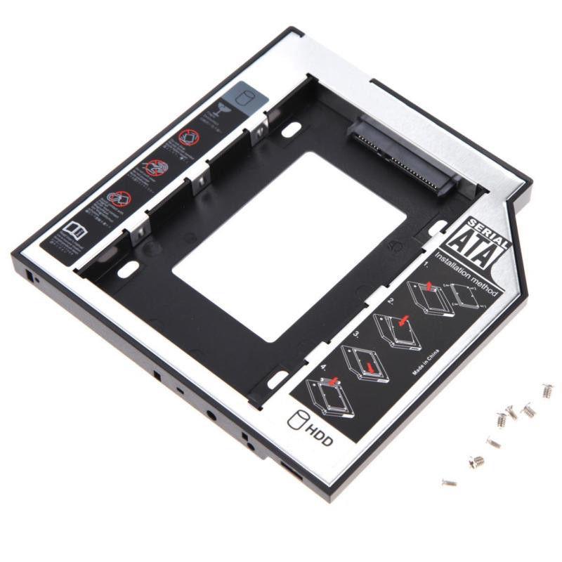 Caddy Bay SATA 3.0 12.7mm gắn thêm ổ cứng cho Laptop Tặng kèm Tovit - nhôm cao cấp