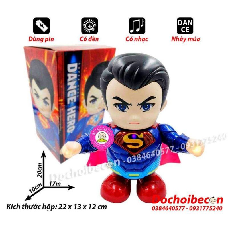 Robot Hero Dance nhảy múa - Hero Dance - Dance Iron Man Marvel Avengers - Loại 1