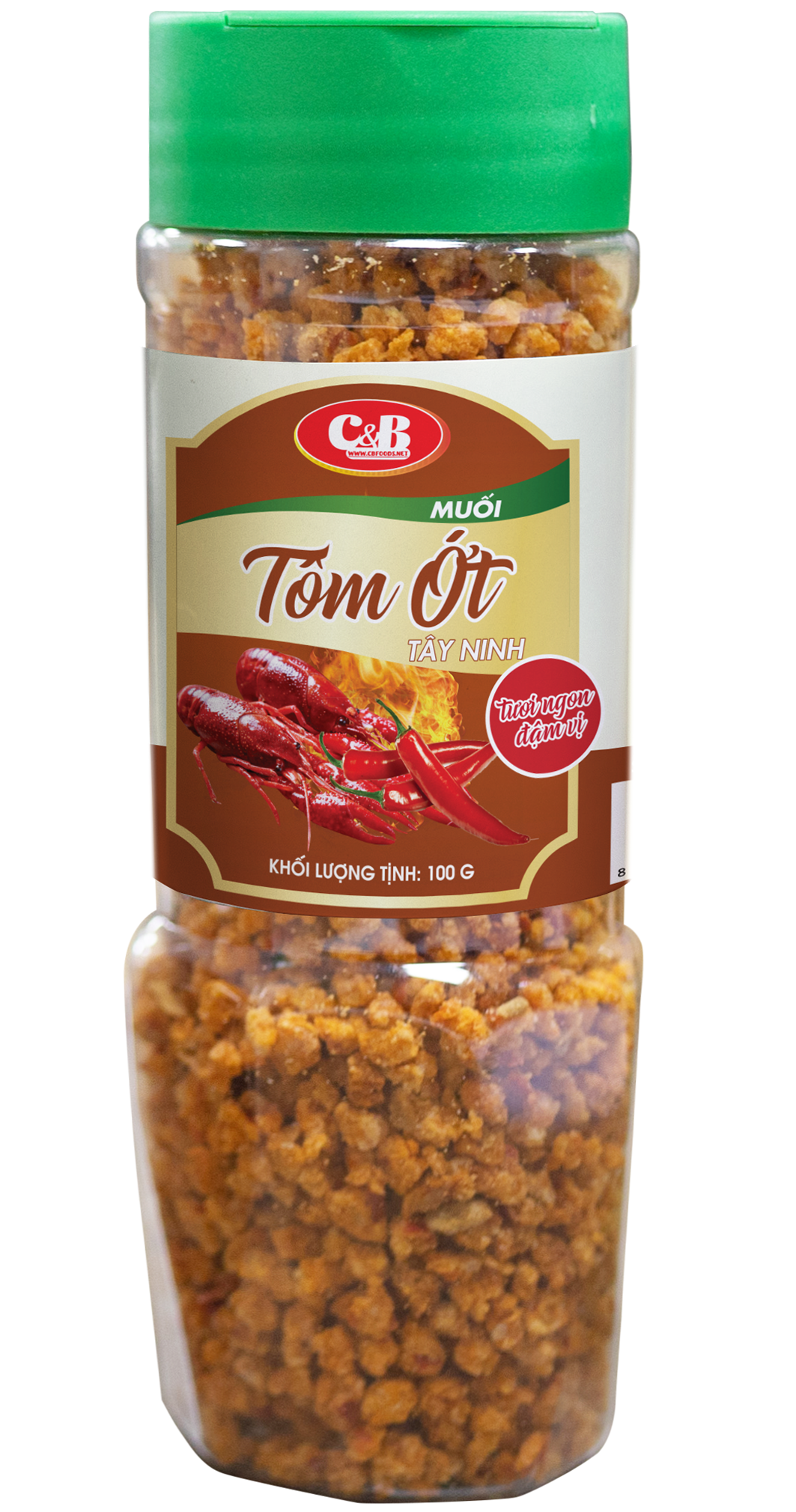 Muối Tôm Ớt Tây Ninh C&B - Hộp 100G
