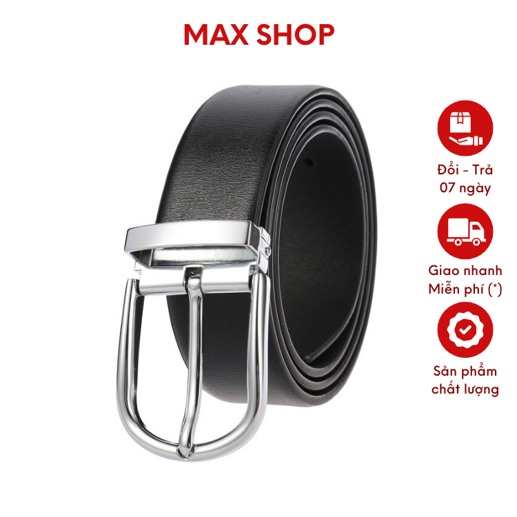 Thắt Lưng Nam Khóa Kim Đơn Giản Mang Phong Cách Hiện Đại Thời Thượng