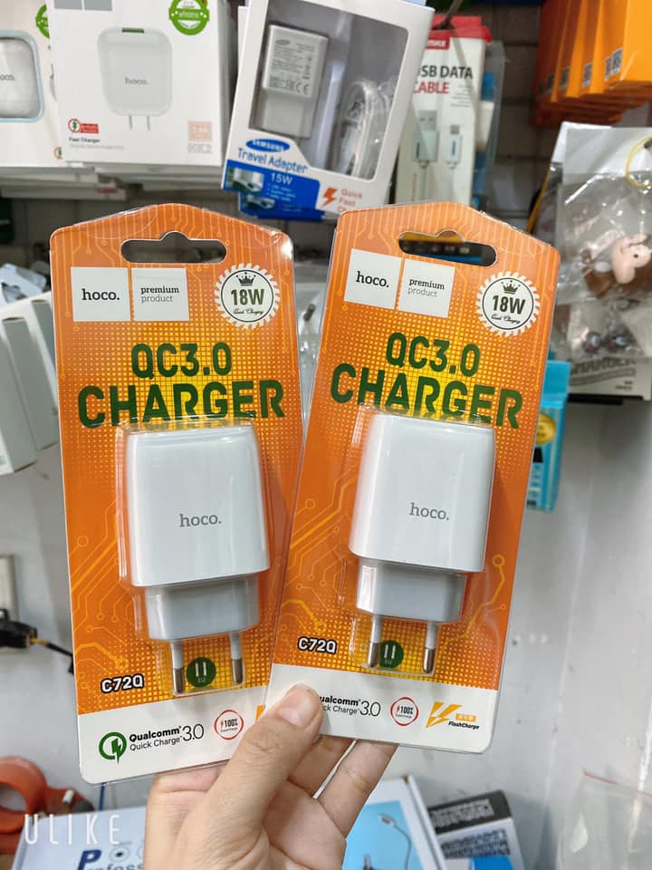 Cóc hoco c72q 3.0 18w sạc nhanh