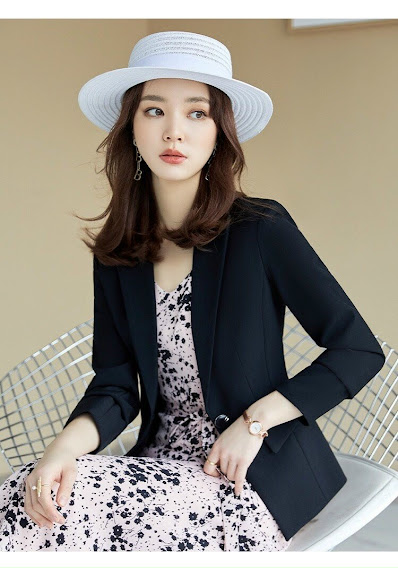 Áo khoác vest blazer đen