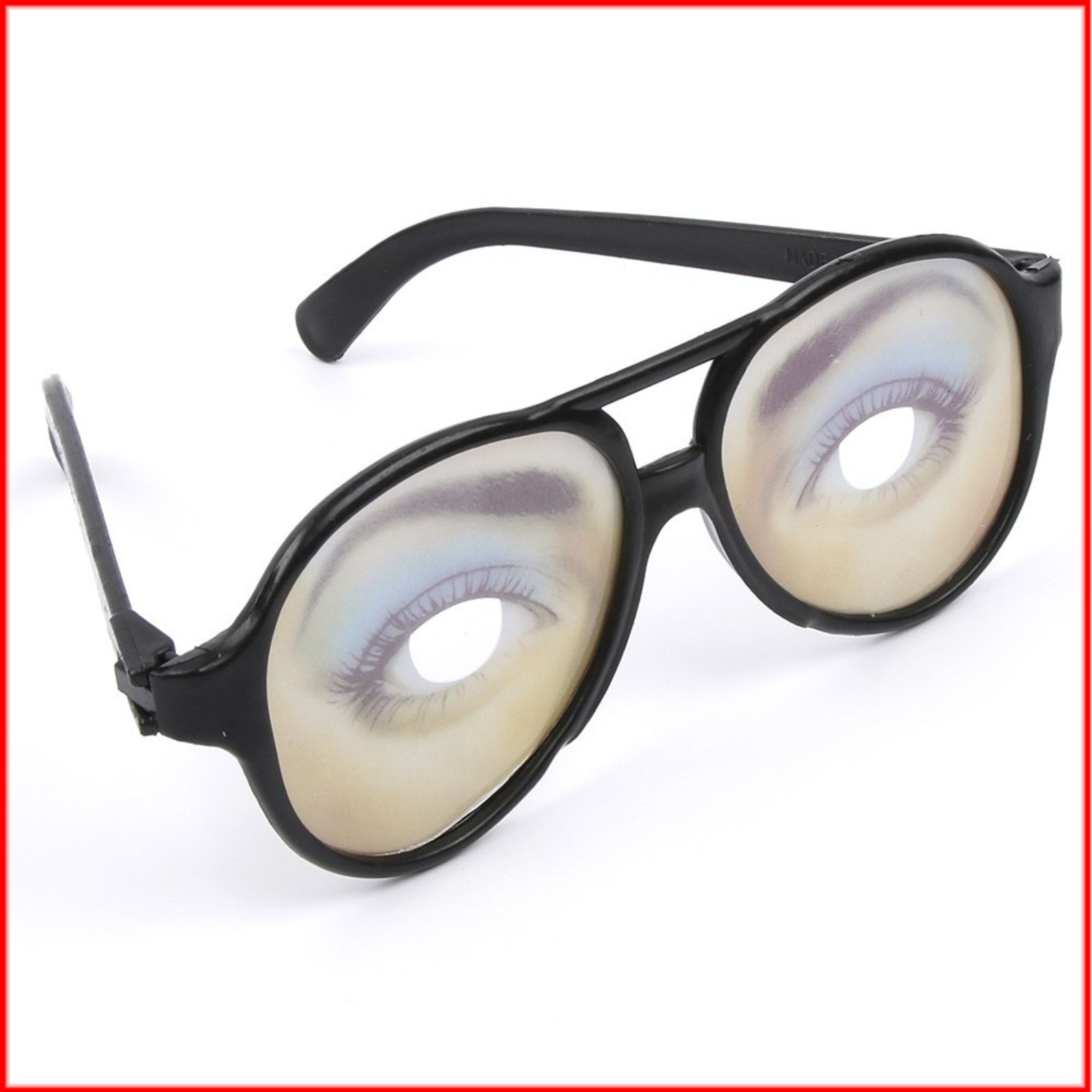 Kính Mắt Mắt Kính Giả - Đồ Chơi Độc Lạ Troll Bạn Bè