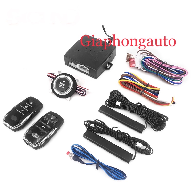 Bộ đề nổ start stop từ xa cho xe hơi mẫu 2021