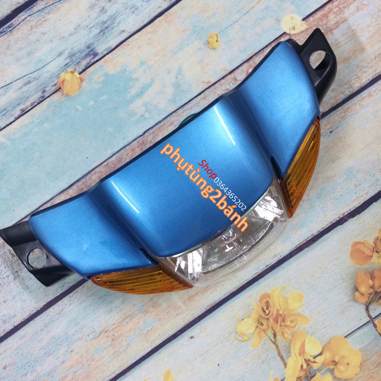 ỐP đầu đèn trước  xe Wave ZX, Wave 110, Wave  2002-2006-nhựa ABS hàng cao cấp