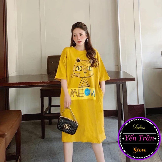 Váy Suông MEOW Form Rộng Không Túi