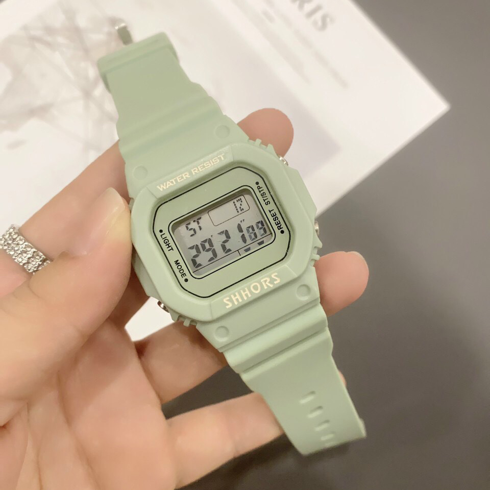 Đồng Hồ Casio Nam Nữ Shhors Water Resest 🔥 Ảnh Thật 🔥 Thời Trang, Kiểu Dáng Thể Thao, Thon Gọn, Trẻ Trung