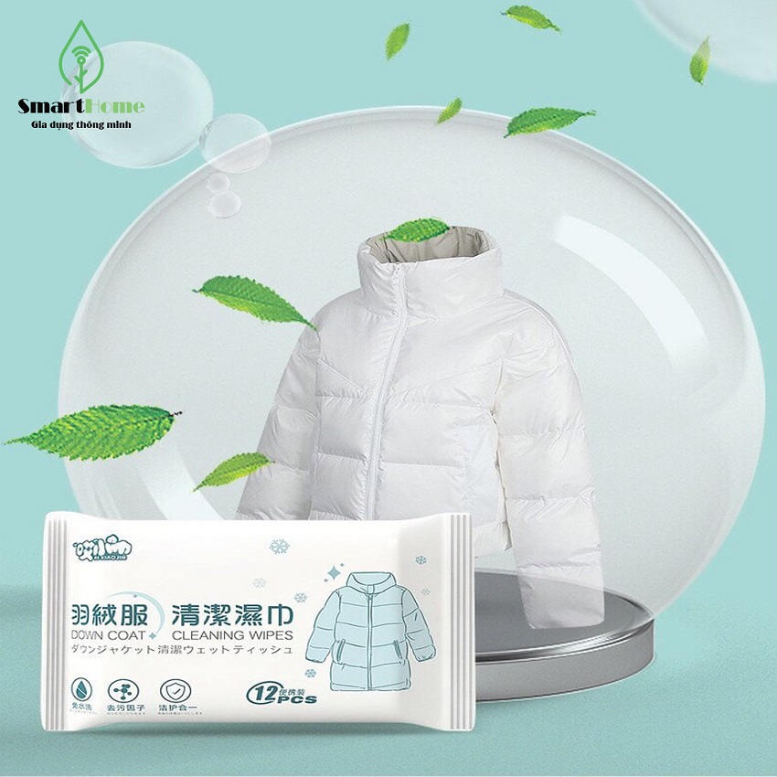 Combo Khăn Giấy Lau Quần Áo, Khăn Giấy Làm Sạch Mọi Vết Bẩn Trên Áo, Công Nghệ Làm Sạch Hiệu Quả Mới