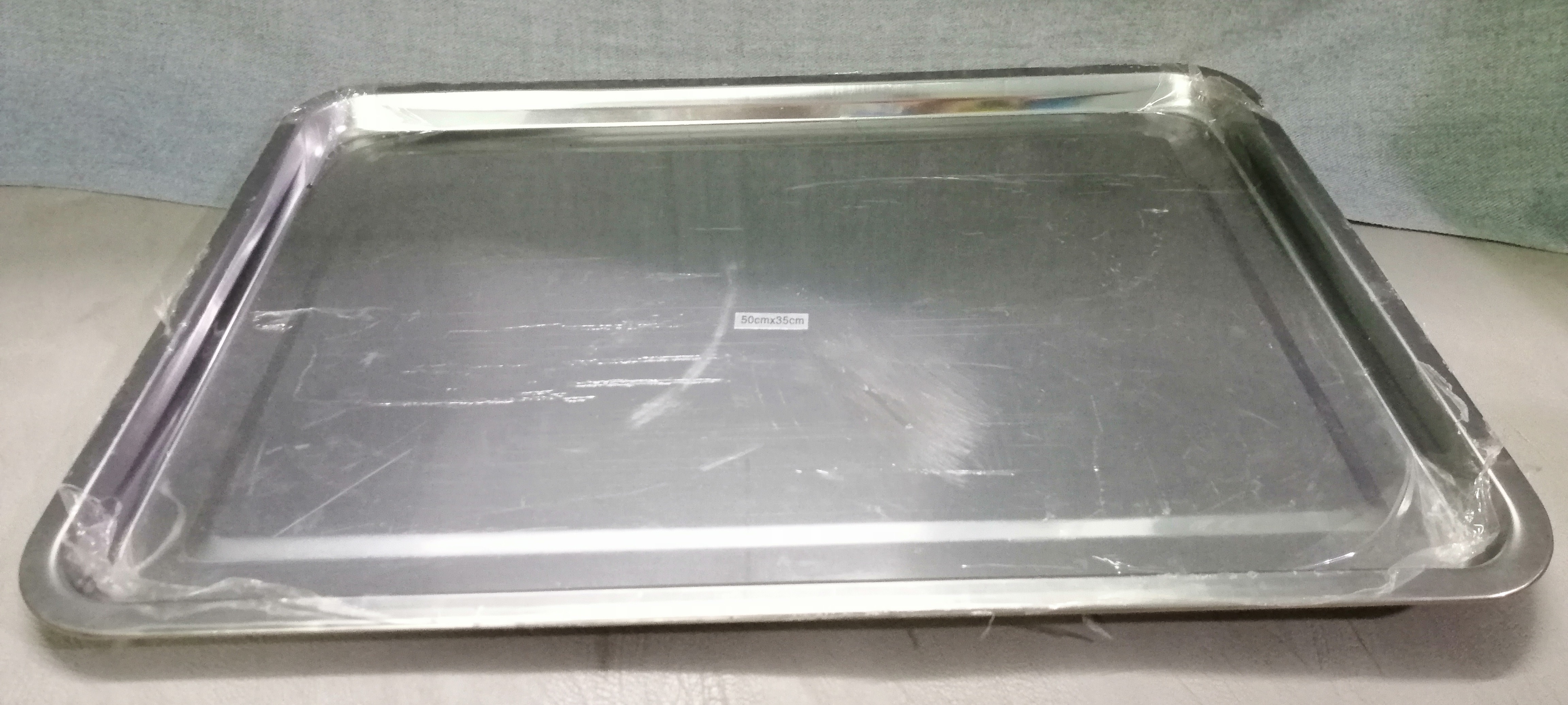 Mâm Inox Chữ nhật 35x50cm- Dày