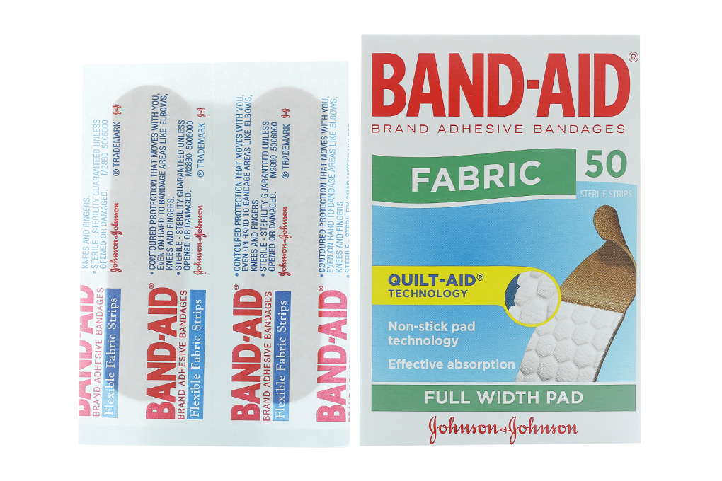 Băng cá nhân band-aid johnson & johnson_sử dụng cho các vết thương nhỏ
