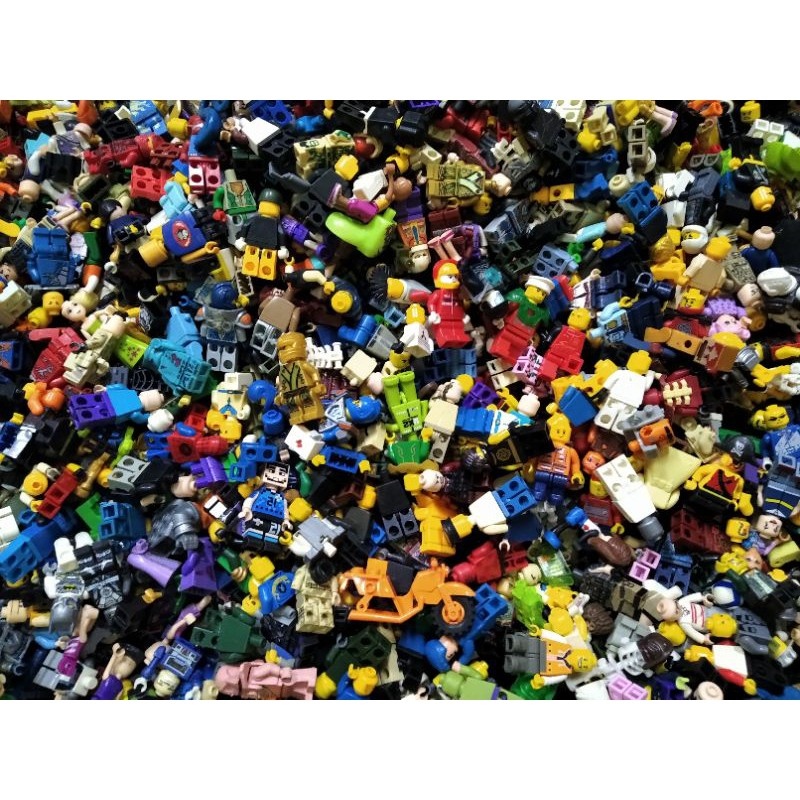 Combo 100GAM Xác Nhân vật Lego Minifigures ( SECONDHAND ) 3