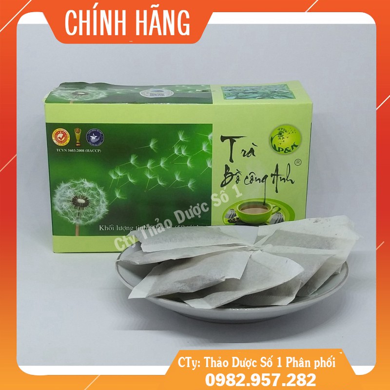 Trà bồ công anh p&k - mát gan, giải độc, ngừa ung thư hàng công ty