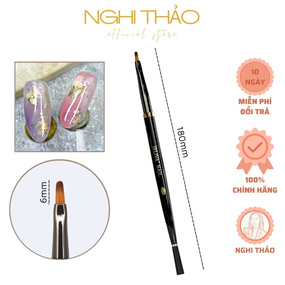 Cọ tán vân đá vẽ hoa số 03 Nghi Thảo
