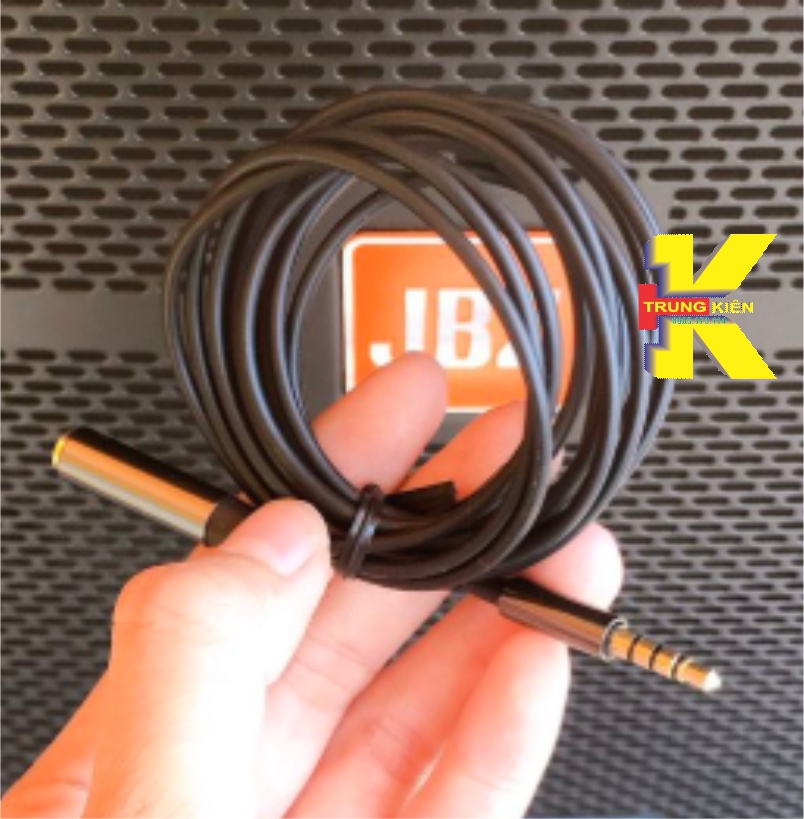 Dây cáp nối dài livestream 3 khấc đầu 3.5 ly âm,dương 2 mét