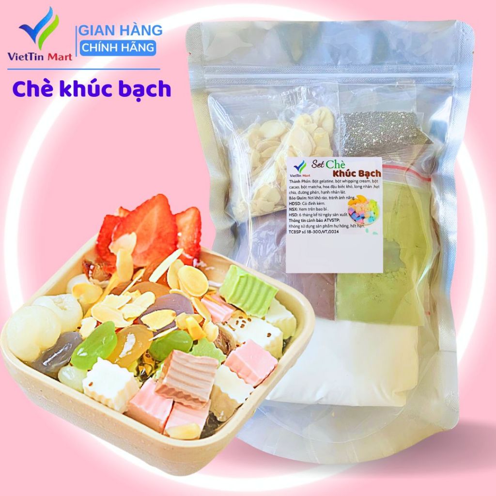 Set Nấu Chè Khúc Bạch 20 Chén