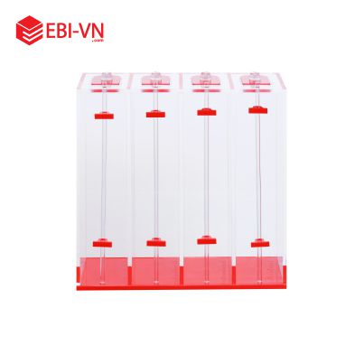 Hộp đựng hóa chất phân nước cho máy Dosing Pump 4 ngăn thủy sinh
