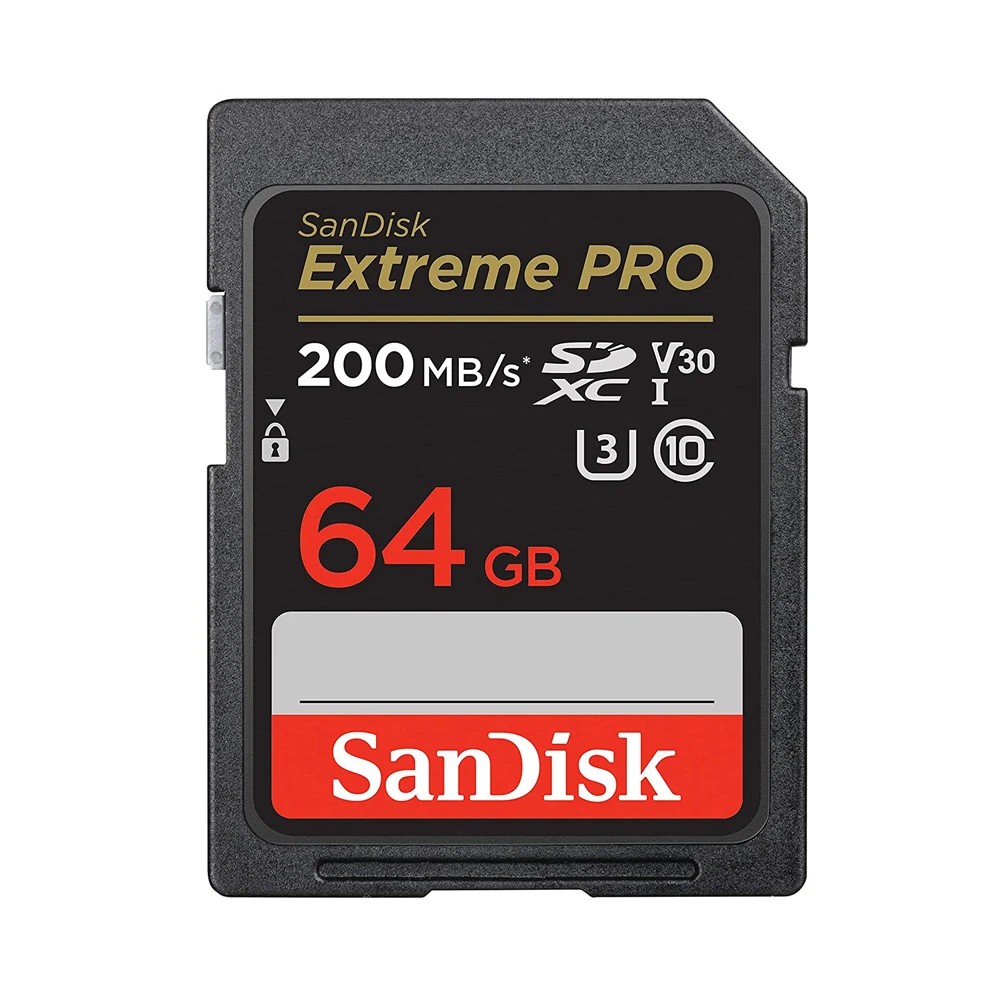 Thẻ nhớ SDXC SanDisk Extreme Pro U3 V30 64GB 200MB/s