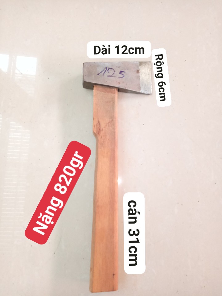 Búa cán gỗ - 820gr