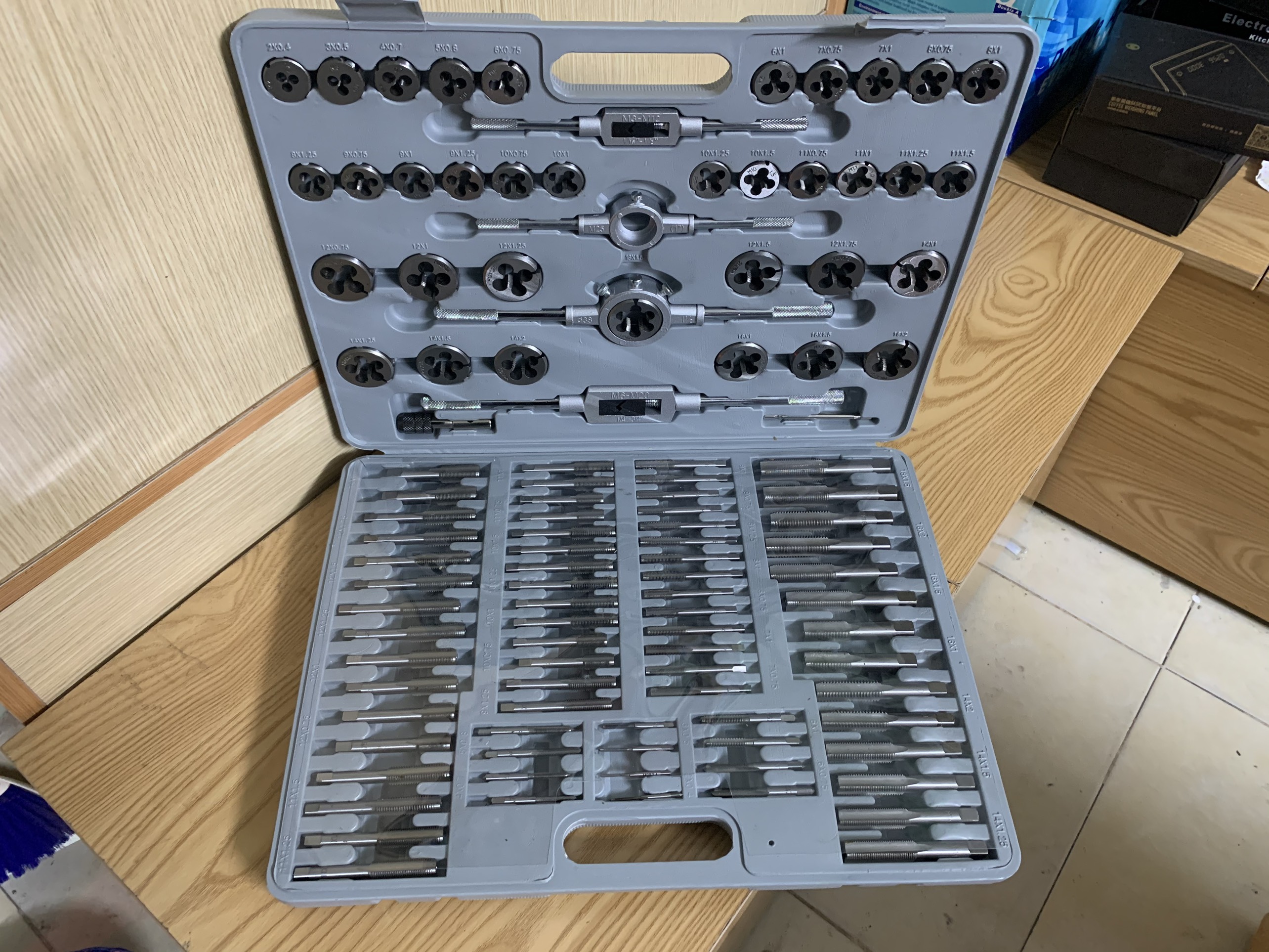 Bộ taro tạo ren 110PCS cao cấp