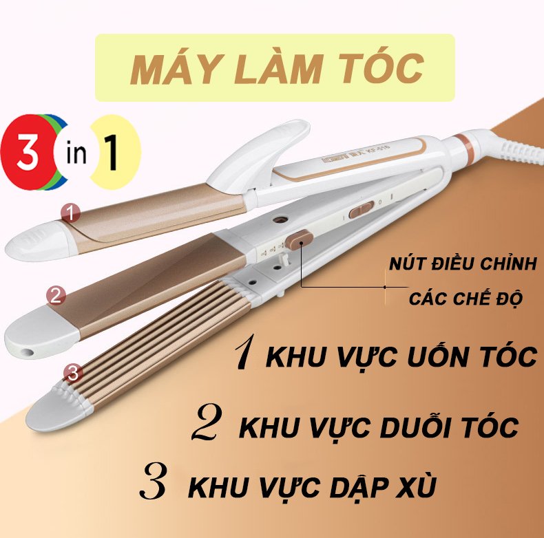 Chúng tôi tự hào giới thiệu đến bạn chiếc máy làm tóc 3 trong 1 với nhiều tính năng đáp ứng mọi nhu cầu tạo kiểu tóc. Đừng bỏ lỡ cơ hội trải nghiệm sản phẩm với thiết kế tinh tế và chất lượng đáng tin cậy.