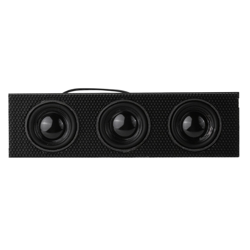 5.25 inch Stereo Surround Speaker PC Front Panel Computer Case Built-in Mic Music Loudspeakers