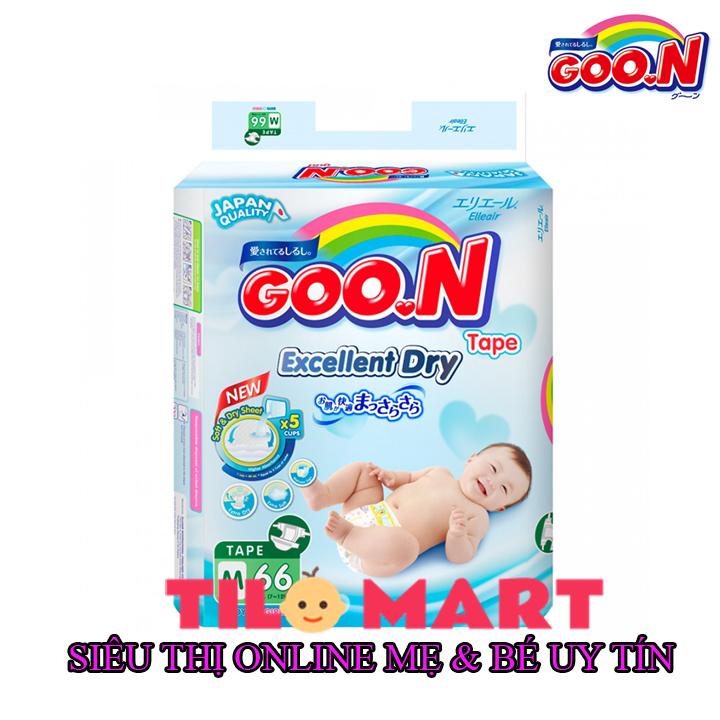 Bỉm goo.n slim dán xl50-l56-m66-s44 không quà