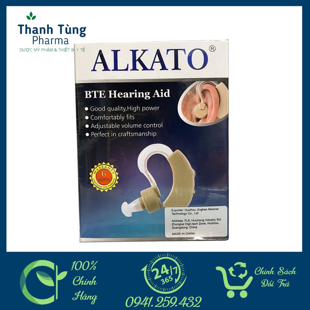 Máy trợ thính vành tai Alkato VT-113