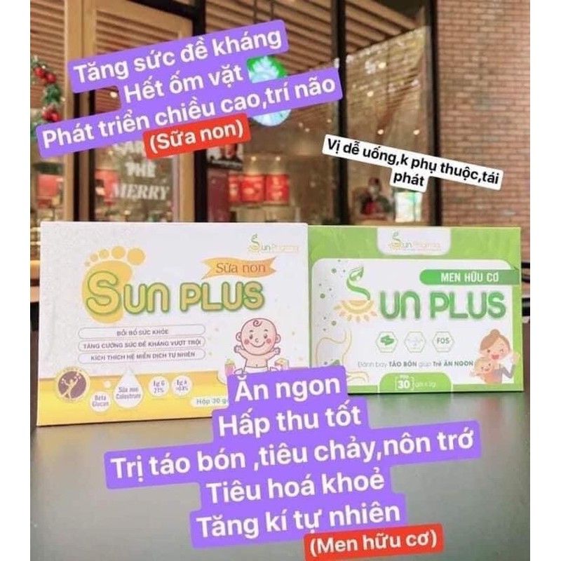 [HCM] Sữa Non Sunplus - Tăng Sức Đề Kháng - Giảm Ốm Vặt - Ngủ Ngon - Tiêu Hóa Khỏe