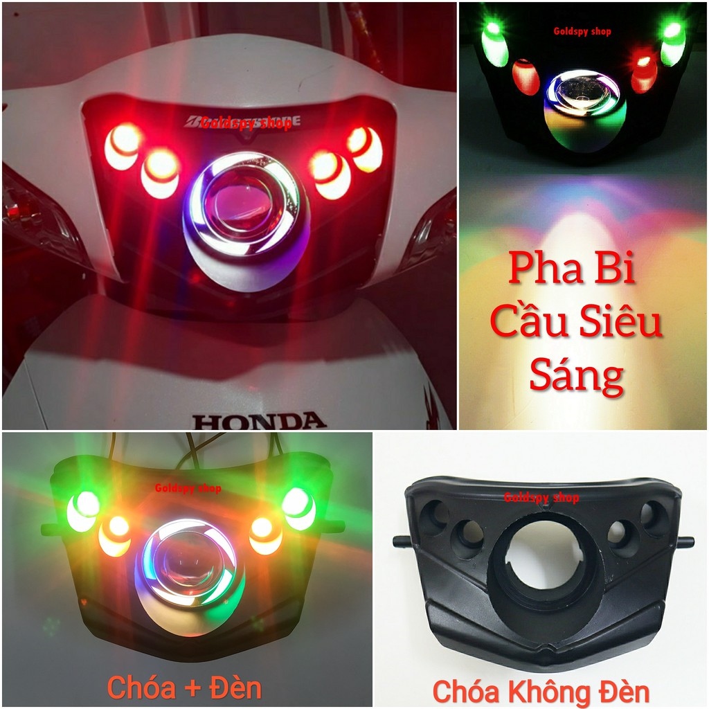 Pha đèn mắt cú wave a