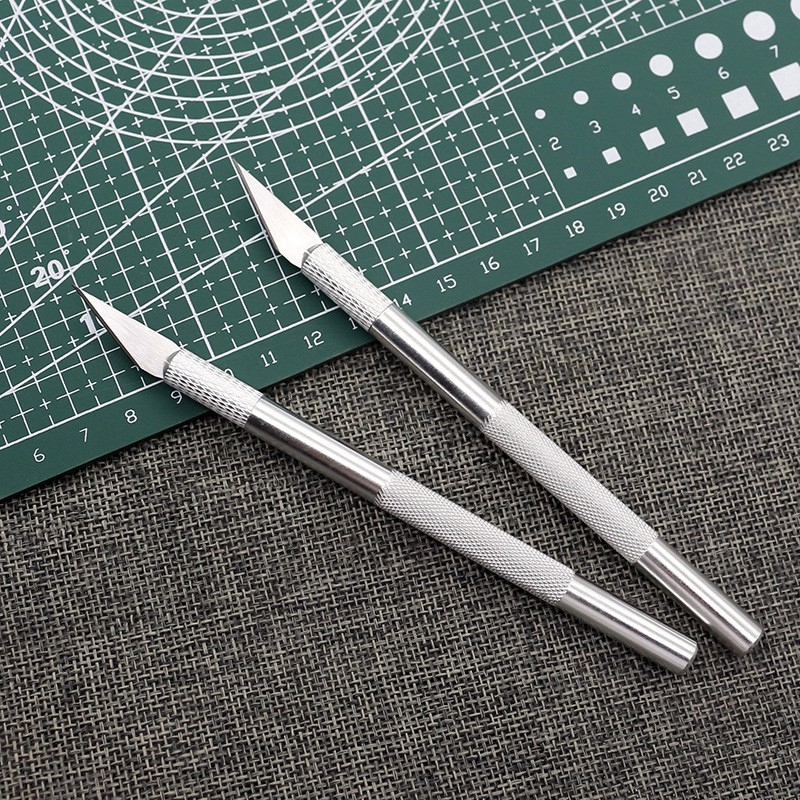 ●☃◘ Bút Khắc - Khắc Hợp m Nhôm Kèm 6 Mũi