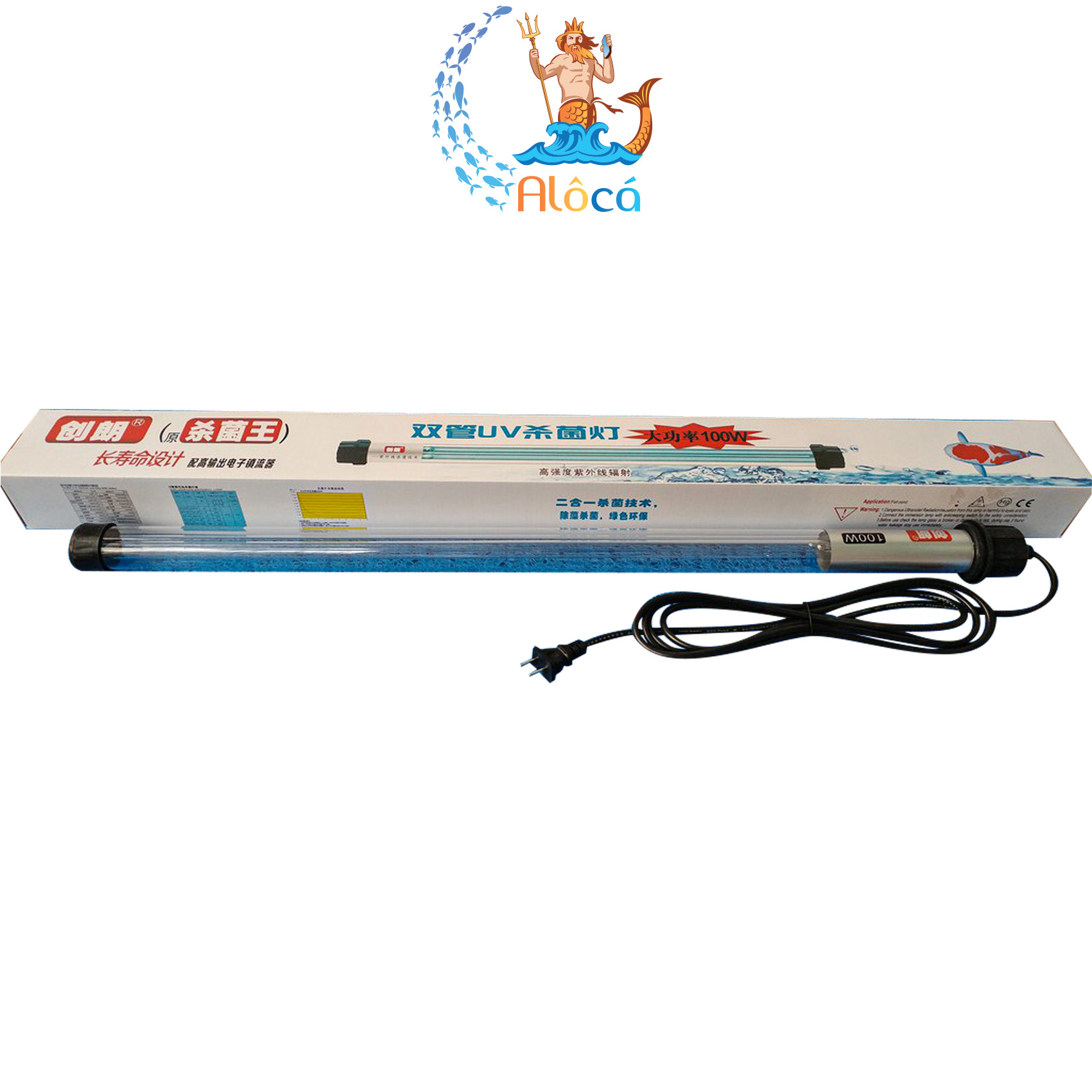 Đèn uv creator công suất 5w, 7w, 9w, 11w, 15w, 20w, 30w, 40w, 60w diệt rêu, tảo có hại cho cá cảnh, hồ koi.