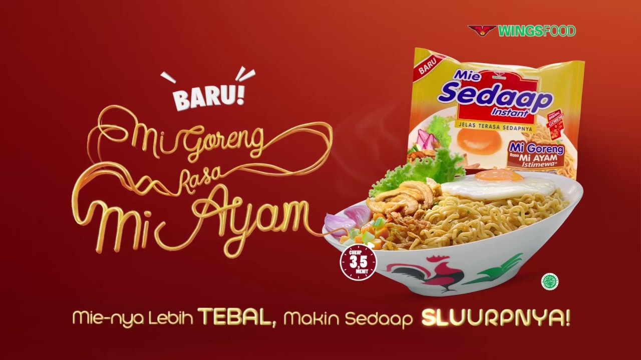 Mì trộn sedaap indonesia bịch 5 gói x 87g