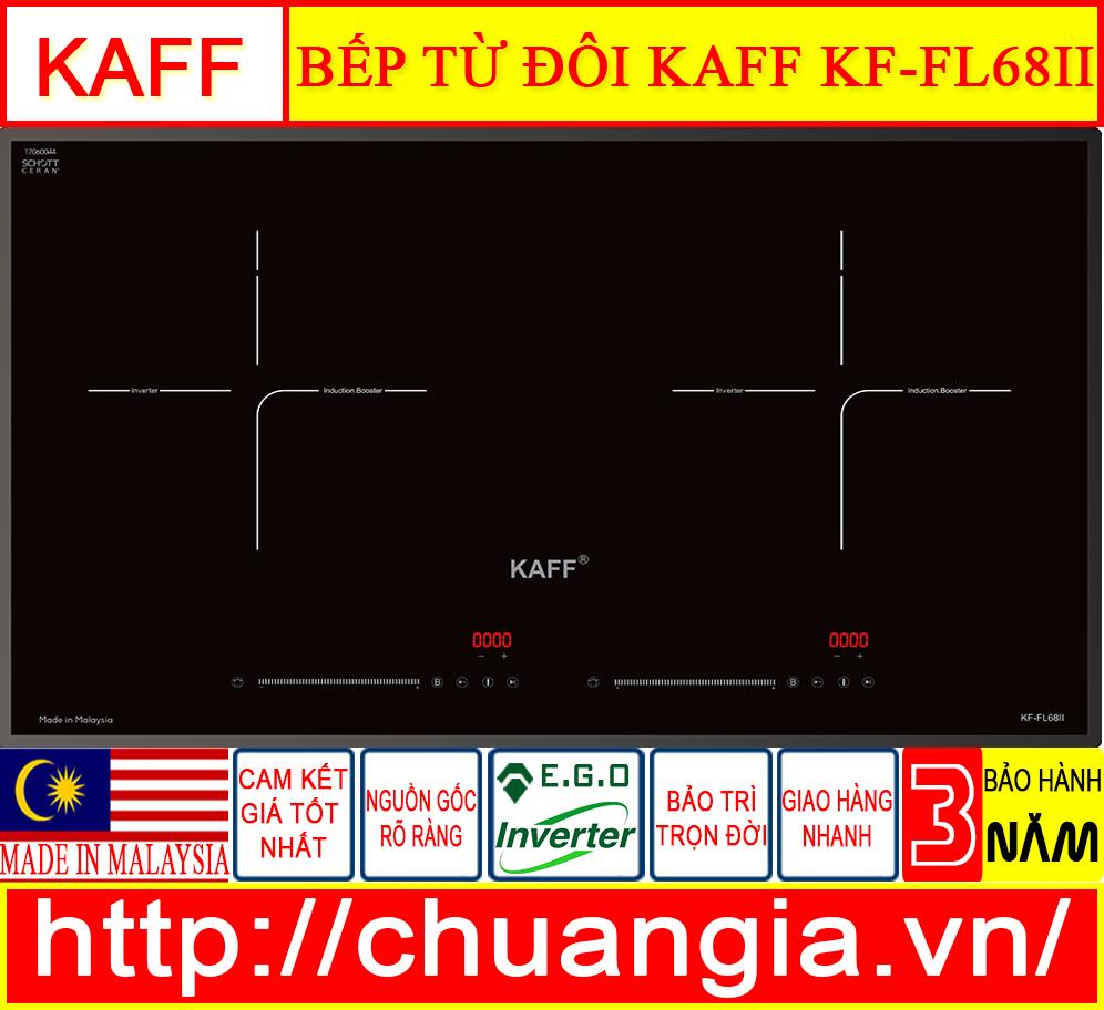 Bếp Từ Kaff KF FL68II, Bếp từ kaff, bếp từ giá rẻ, bếp từ kaff giá rẻ, bếp từ giá tốt, bếp 2 từ