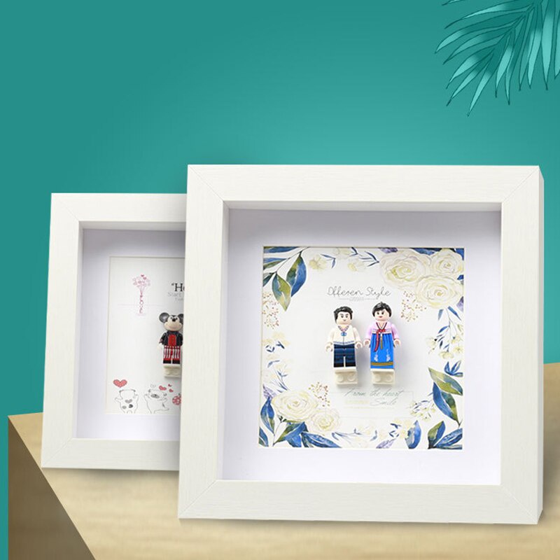 Khung hộp 3D mẫu 1, lòng khung 15x15, 20x20, phù hợp làm đồ handmade trang trí nhà cửa