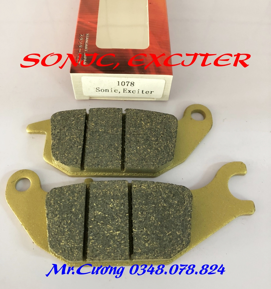 Má phanh đĩa sau xe exciter, sonic