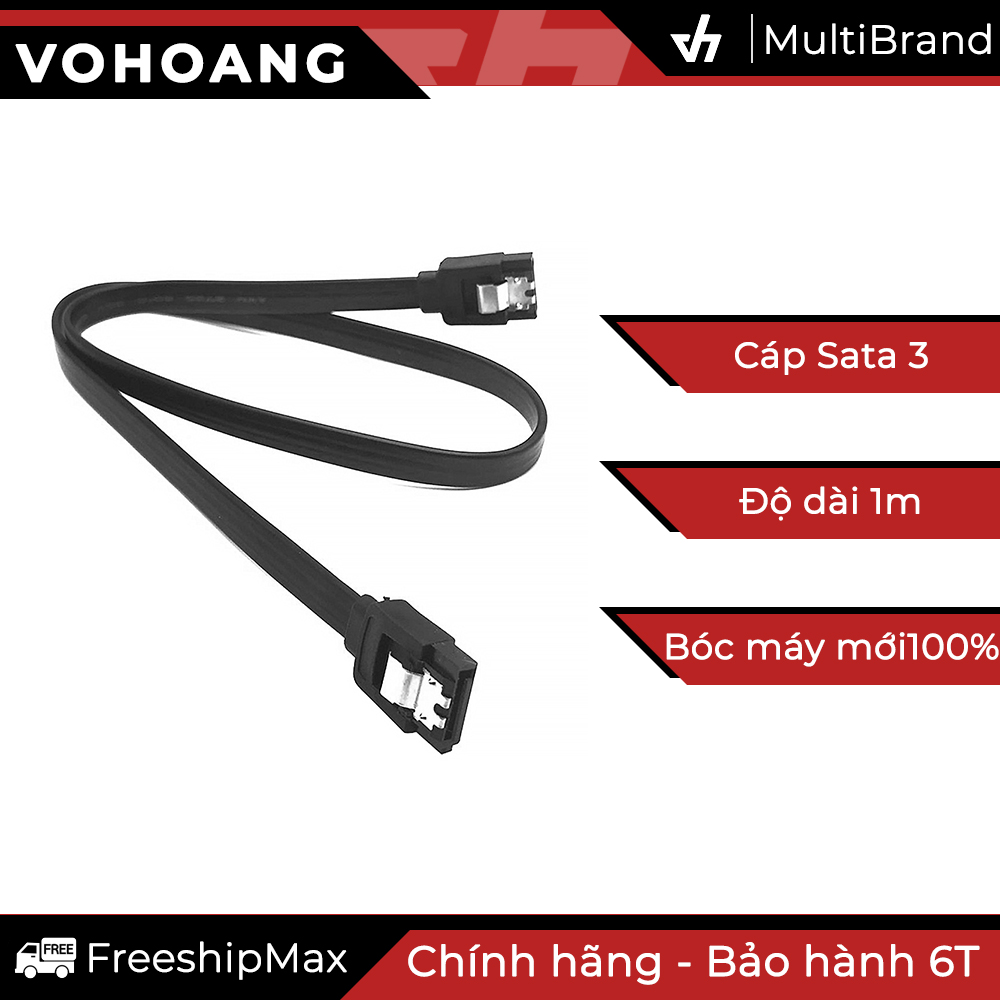 [HCM]Cáp Sata III - Cáp Sata 3 - Cáp ổ cứng HDD / SSD / SSHD