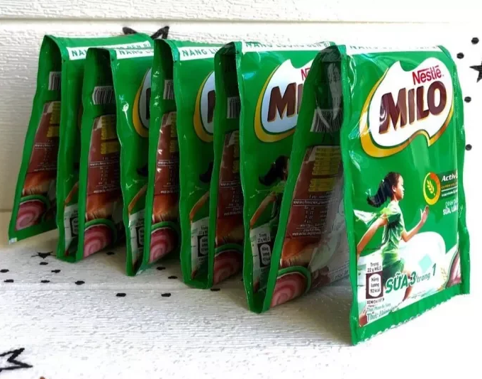 2 dây milo milo sữa 3 trong 1 bột thức uống lúa mạch