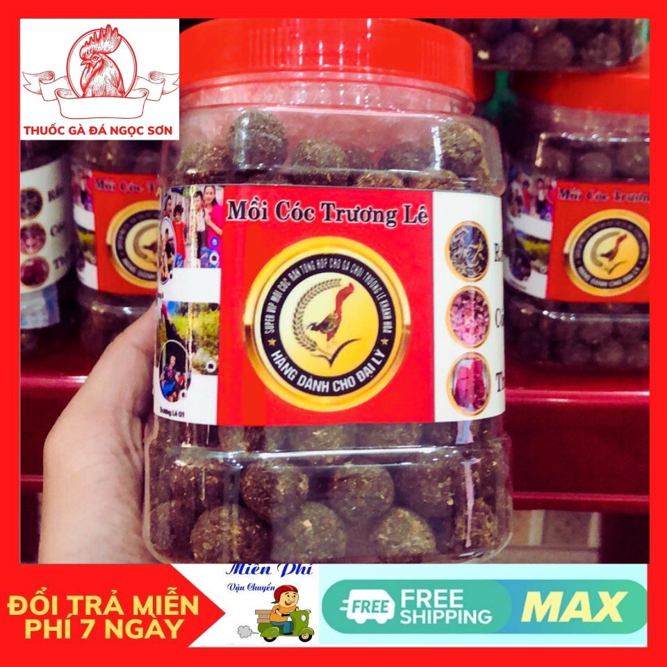 Mồi rắn cóc tổng hợp Trương Lê 500gam cho gà choi  200 VIÊN.
