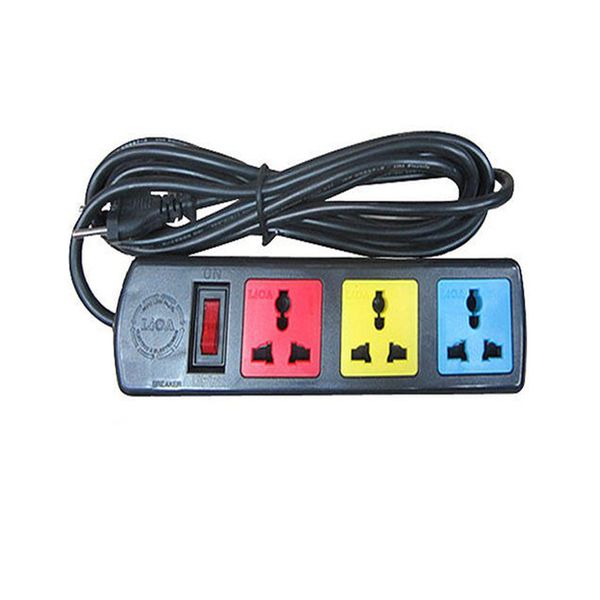 Ổ cắm kéo dài lioa 3 mét, 3 ổ cắm, 1 công tắc 3d32n